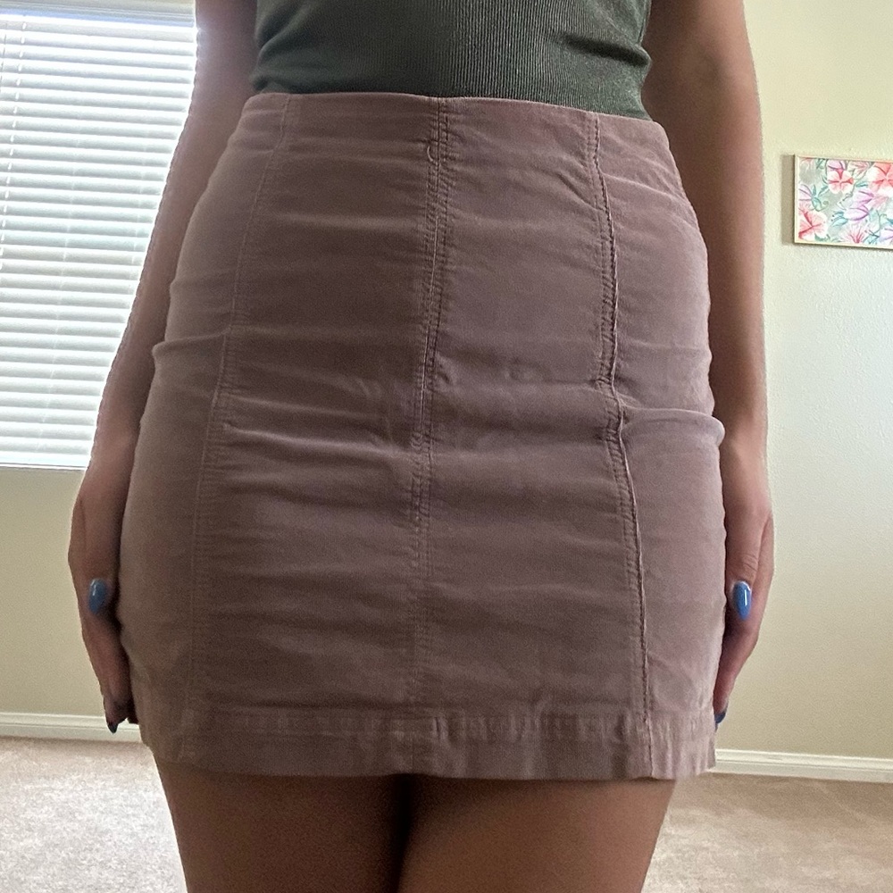 Free People Mauve Skirt